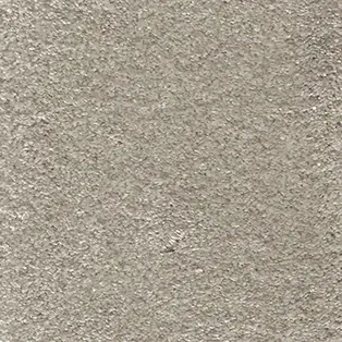 Carpet Copper in plain grey-taupe velour