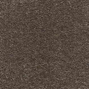 Carpet Henna, plain deep brown with a short velour pile