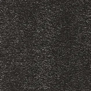 Carpet Black Ash in deep black irregular loop pile