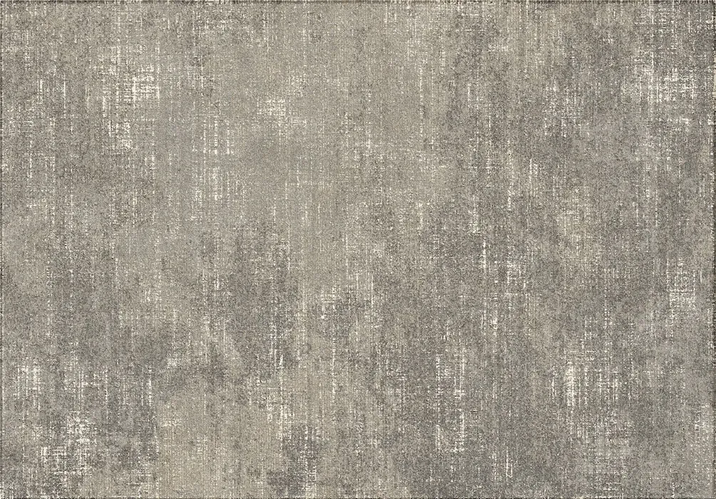 Custom rug Havana, brushed concrete effect in warm beige-grey