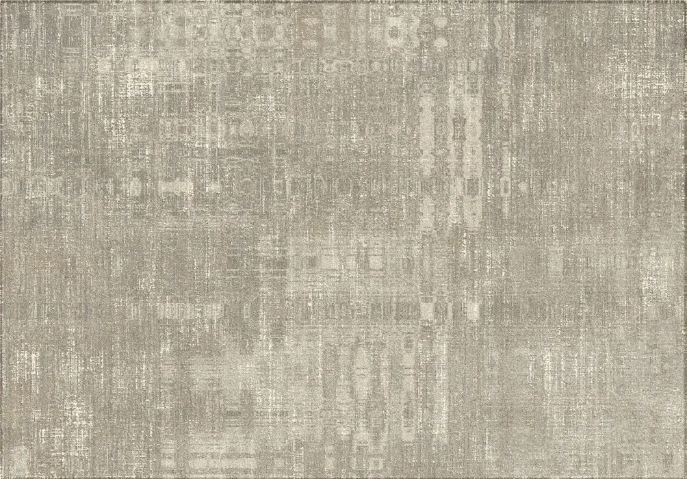 Custom rug Dune, abstract vertical pattern in grey and beige