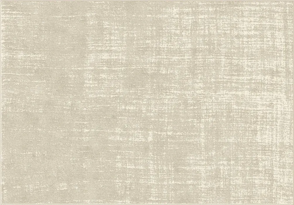 Custom rug Vanilla, very light cream with faint weave texture