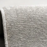Custom rug Cement, close-up of grey brushed-cement texture