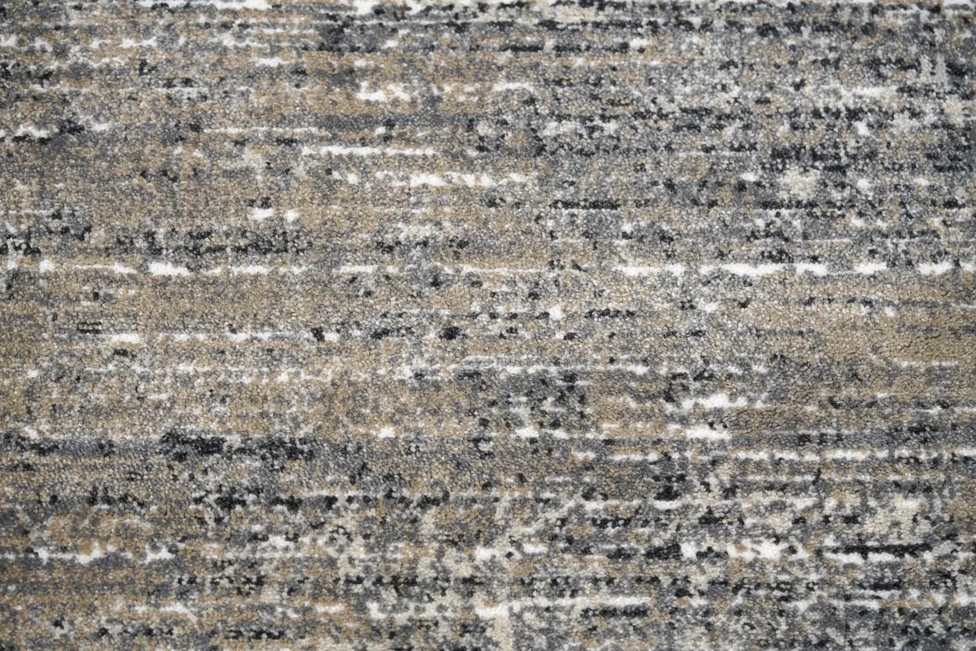 Custom rug Stone, grey-taupe texture with gold flecks