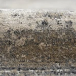 Custom rug Stone, grey-taupe texture with gold flecks
