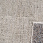 Custom carpet Rope, beige ribbed weave with fine stripes