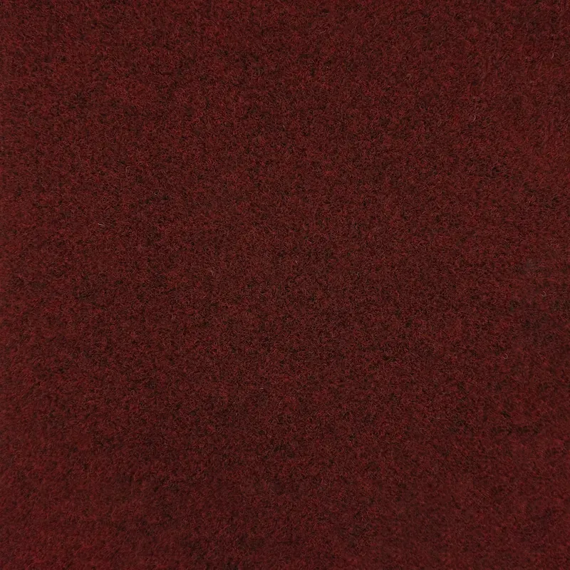 Brush entrance mat, raspberry red, dense even brush close-up