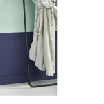 Slim flat skirting board Lava with straight edges and matt finish