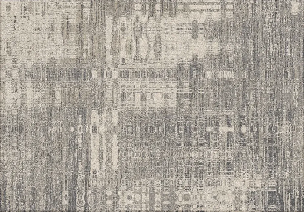 Rug Anthracite, veined grey and charcoal abstract texture