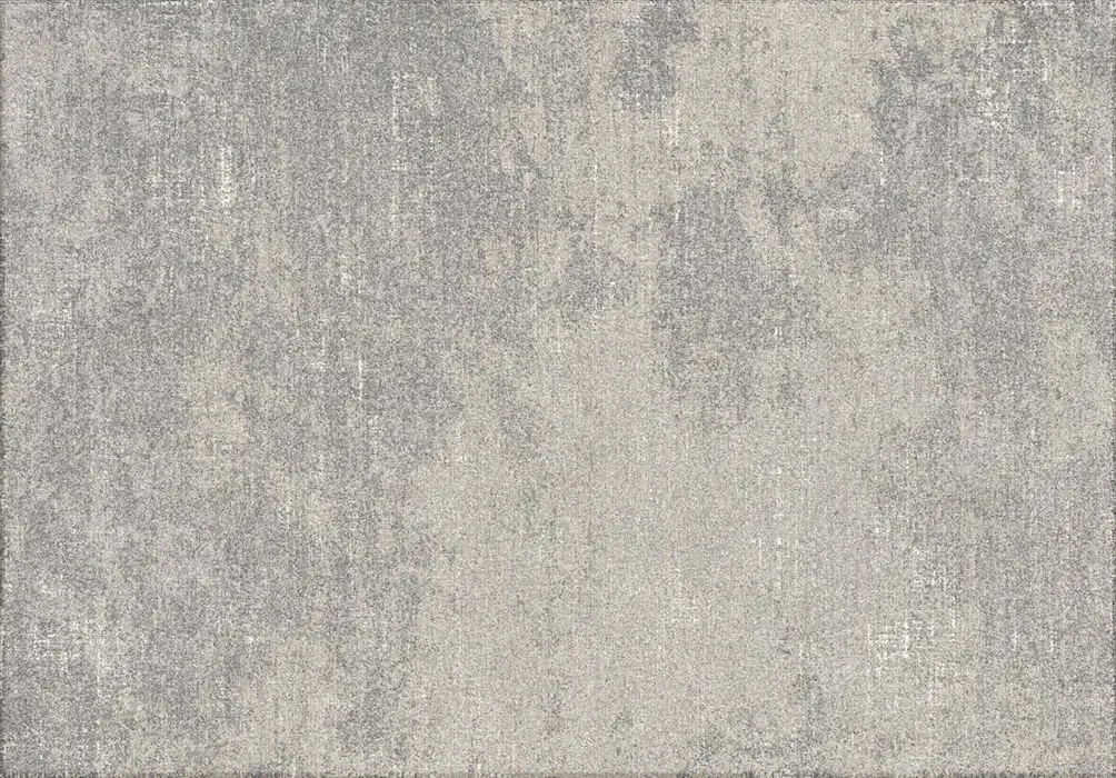 Rug Lead, soft flecked light grey surface close up