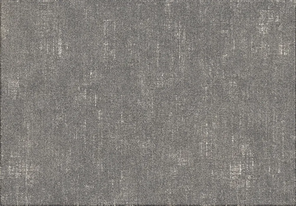 Rug Silica, plain charcoal grey with a heathered texture