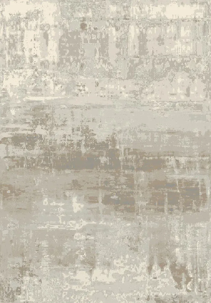 Rug Hessian, beige weathered concrete-effect texture