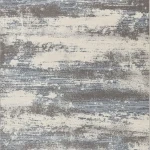 Rug Dawn, folded corner showing pile and beige border