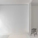 Rug Grisaille with grey and ecru textured rectangular blocks