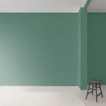 Rug Zincwork, plain ecru with fine horizontal ribs