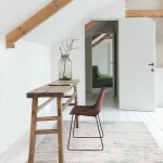 Rug Veiled Pewter in mottled grey concrete-effect stripes