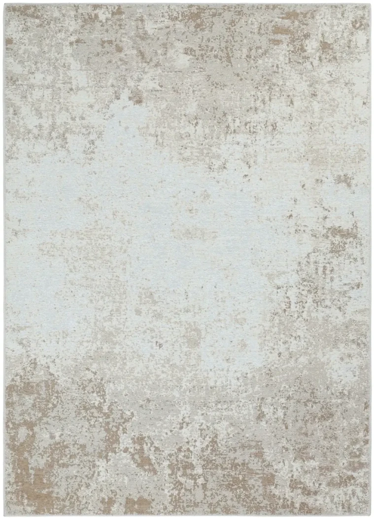 Rug Frosted Pebble with a speckled grey concrete-effect surface
