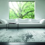 Rug Soft Zinc in off-white to anthracite concrete effect