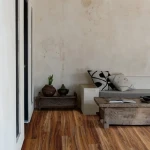 Vinyl flooring Spice, reddish-brown exotic wood-effect planks