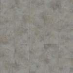Vinyl flooring Cloud, pale stone-effect tiles in grey and beige