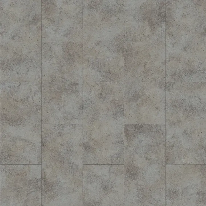 Vinyl flooring Cloud, pale stone-effect tiles in grey and beige