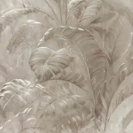 Wall mural Hazelnut, beige and ochre palm leaves