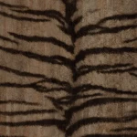 Wall mural Nutmeg, brown tiger stripes on ochre