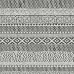 Wall mural Nickel with black and white woven geometric bands