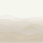 Wall mural Mastic, layered beige dunes in soft watercolour gradients