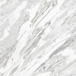 Wall mural Zinc in grey and white veined marble effect