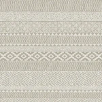 Wall mural Gravel, grey and beige woven bands, dining room