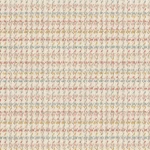 Wallpaper Straw with a pink, blue and mustard marl on ecru