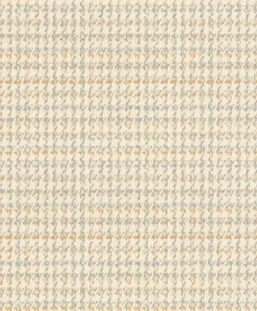 Wallpaper Wicker, grey and beige mottled texture on ivory