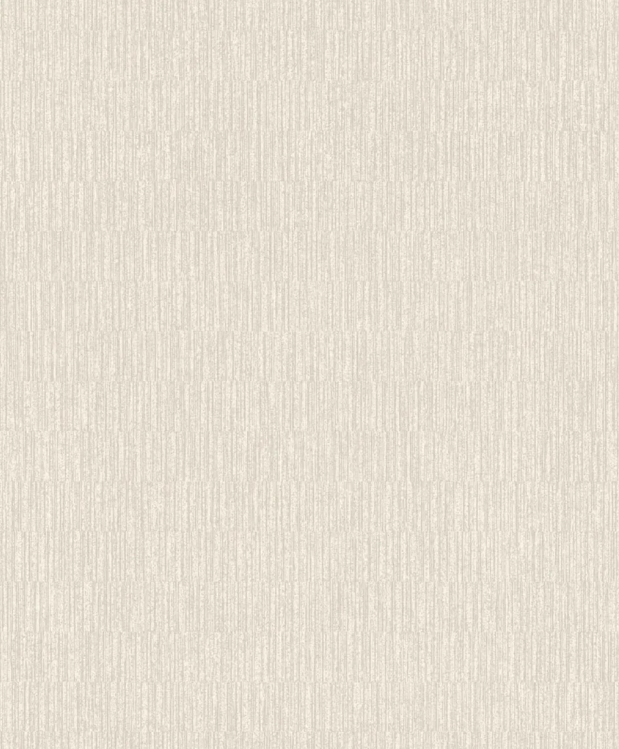 Wallpaper Almond, plain cream with fine vertical texture
