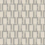 Wallpaper Vanilla with cream and grey geometric blocks