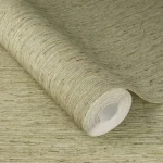 Wallpaper Sulphur, plain yellow-green with a fine vertical grain