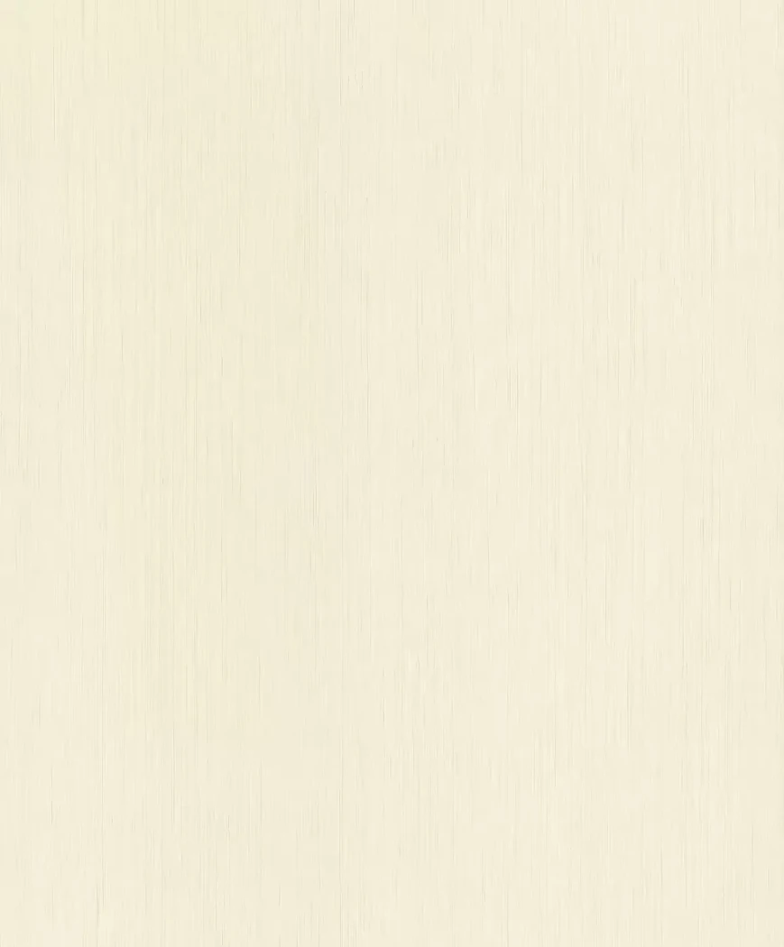 Wallpaper Mimosa, plain pale yellow with fine vertical striations