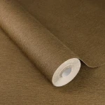 Wallpaper Spice, ochre fibrous texture like brushed felt