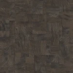 Wallpaper Lava, dark brown parquet pattern with dense grain