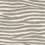 Wallpaper Cement, grey zebra stripes on an off-white ground
