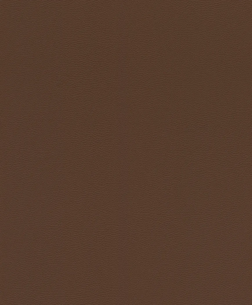 Wallpaper Medlar, plain terracotta with a fine leather-like grain