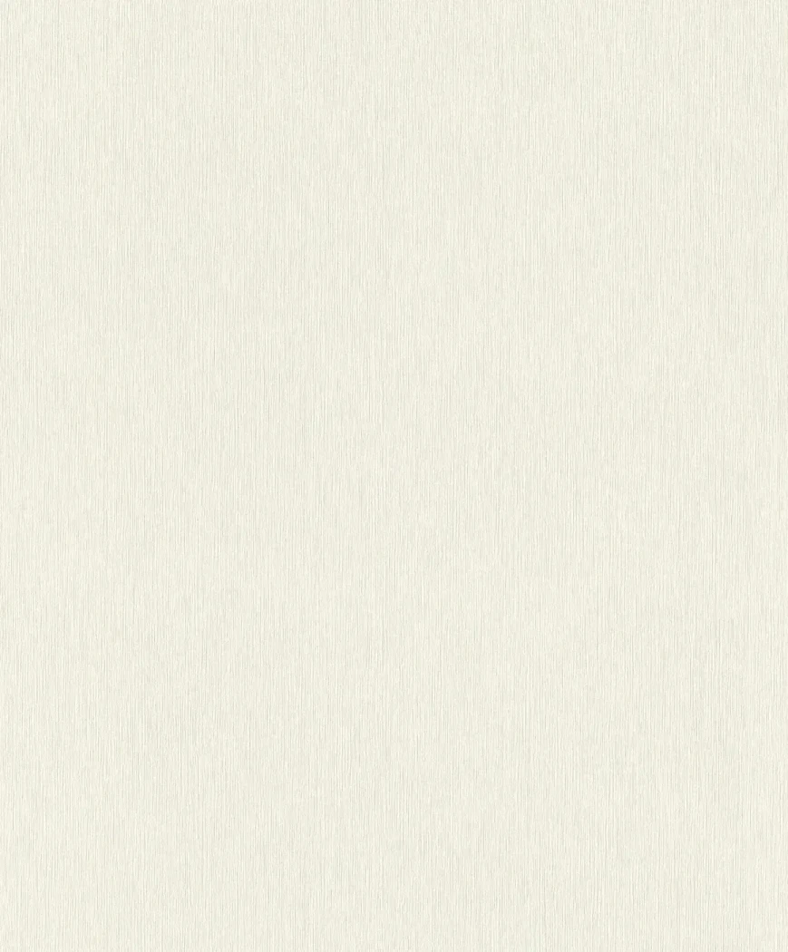 Wallpaper Snow in off-white with fine vertical striations