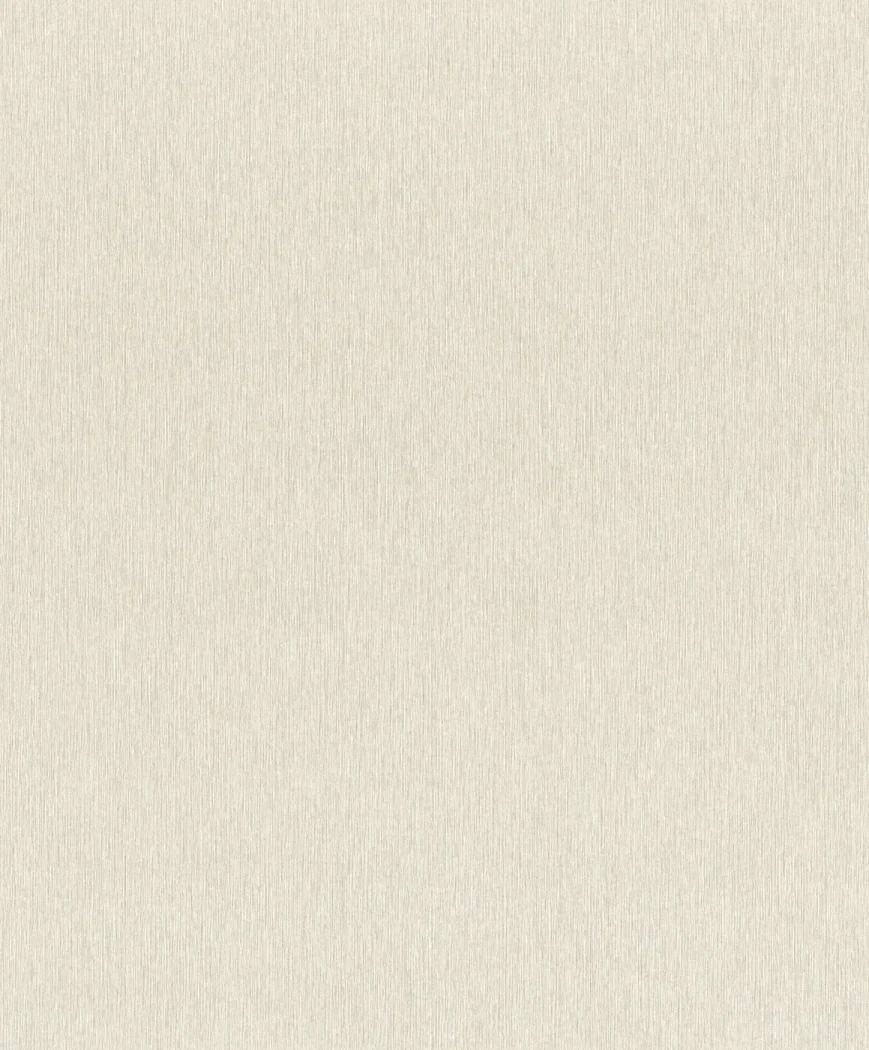 Wallpaper Chamois in cream with fine vertical linen-style stripes