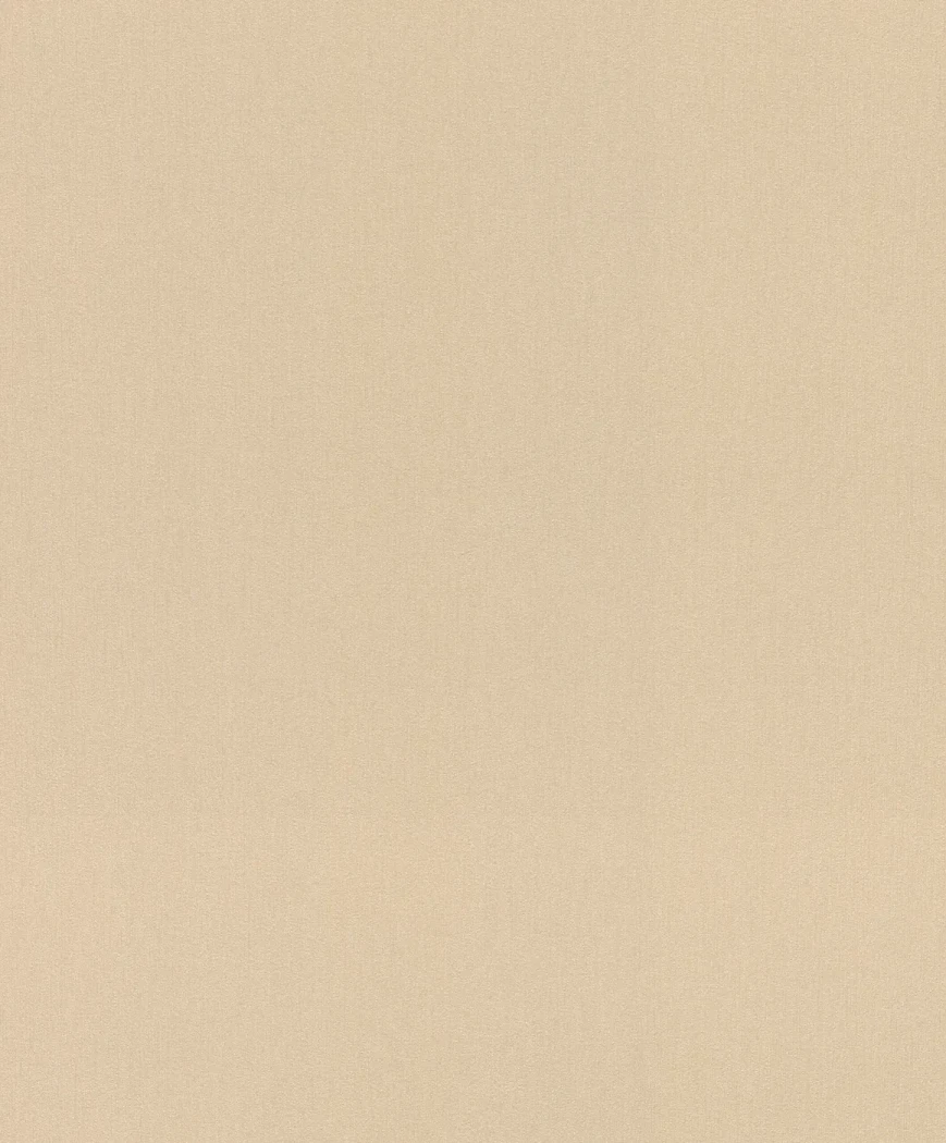 Wallpaper Buckwheat in plain sand beige with a smooth finish