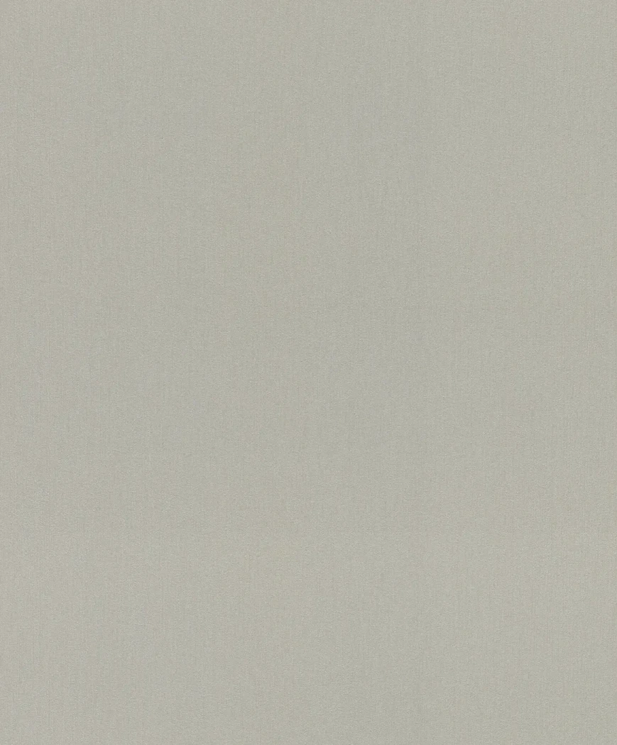 Wallpaper Graphite in plain soft grey with a faint woven texture
