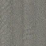 Wallpaper Stone with woven grey chevrons and a satin sheen