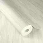 Wallpaper Millstone in cream with an irregular crumpled-linen texture