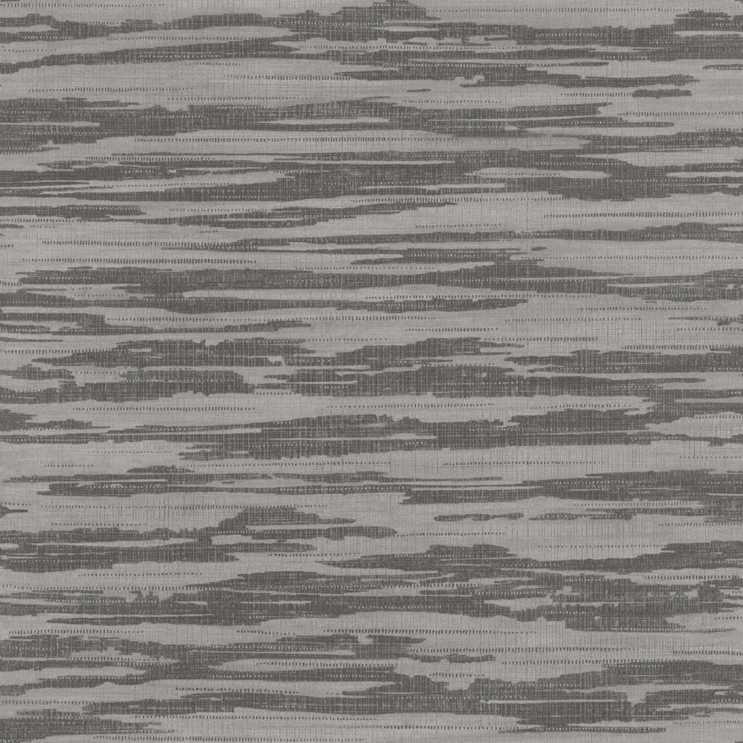 Wallpaper Gravel, abstract anthracite stripes on a light grey ground