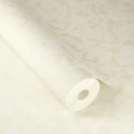 Wallpaper Alabaster with pale beige branches on off-white