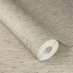 Wallpaper Soft Jute, plain light sand with a fine jute-like texture